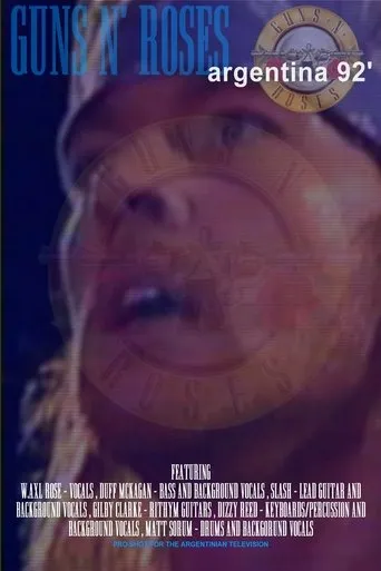 Póster de Guns N' Roses - Estadio River Plate - Buenos Aires, Argentina​