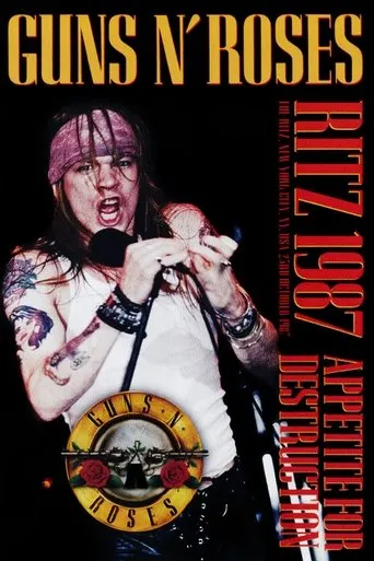 Póster de Guns N' Roses - Live at The Ritz, NY