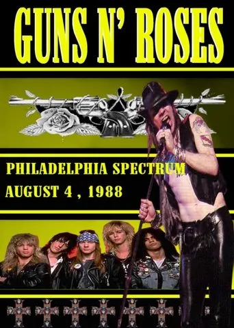 Póster de Guns N' Roses Live In Philadelphia