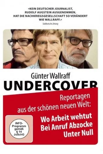 Póster de Günter Wallraff Undercover: Wo Arbeit weh tut