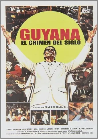 Póster de Guyana, el crimen del siglo (1979) con Nadiuska como Leslie Stevens