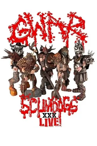 Póster de GWAR - Scumdogs XXX Live! The 30th Anniversary Reunion Show