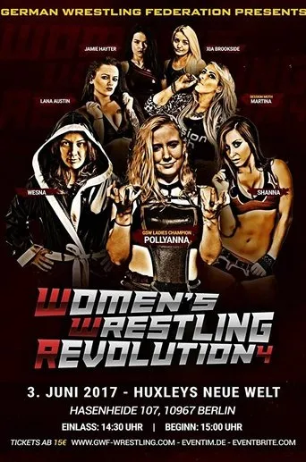 Póster de GWF Women's Wrestling Revolution 4