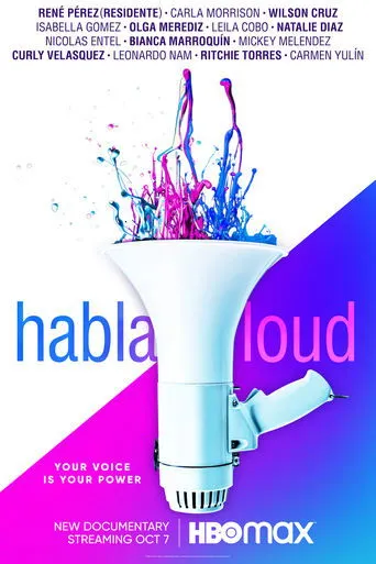 Póster de Habla Loud