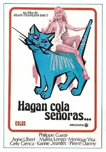 Póster de Hagan cola, señoras