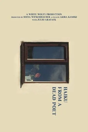 Póster de Haiku de um Poeta Morto