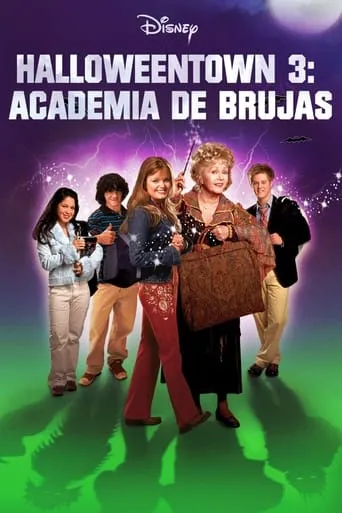 Póster de Halloweentown 3: Academia de brujas (2004) con Lucas Grabeel como Ethan Dalloway