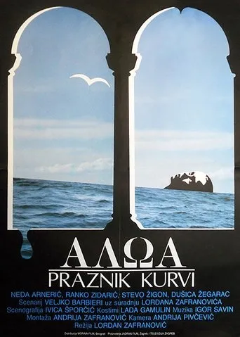 Póster de Haloa - praznik kurvi