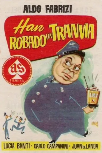 Póster de Han robado un tranvía