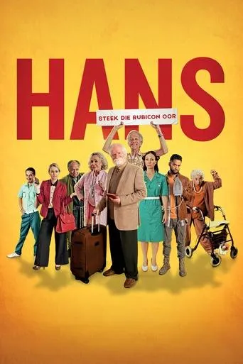Póster de Hans steek die Rubicon oor