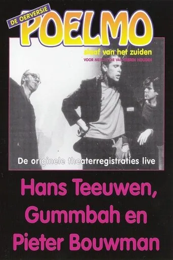 Póster de Hans Teeuwen, Gummbah en Pieter Bouwman: Poelmo, Slaaf van het Zuiden
