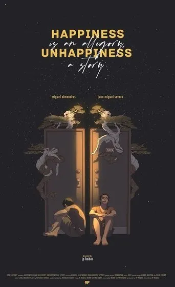 Póster de Happiness is an Allegory, Unhappiness is a Story
