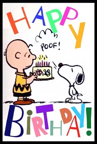 Póster de Happy Birthday, Charlie Brown