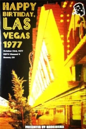 Póster de Happy Birthday, Las Vegas