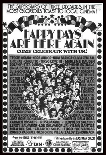 Póster de Happy Days Are Here Again