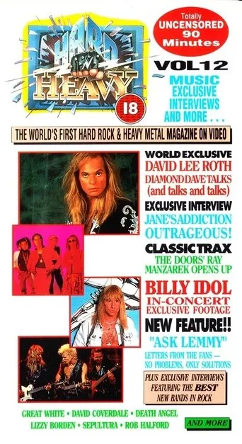 Póster de Hard 'N Heavy Volume 12