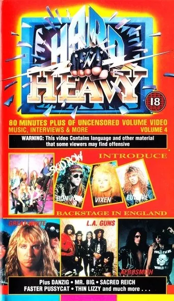 Póster de Hard 'N Heavy Volume 4