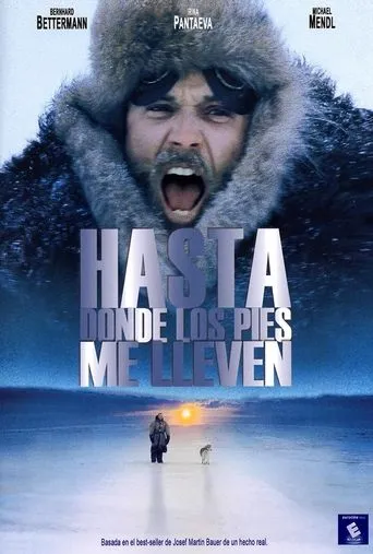 Póster de Hasta donde los pies me lleven (2001) con Michael Mendl como Dr. Heinz Stauffer