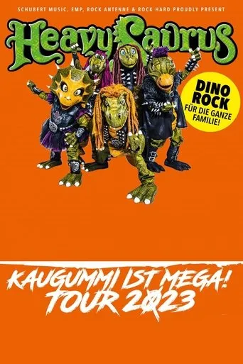 Póster de Heavysaurus - Kaugummi ist mega Tour 2023 - Leipzig