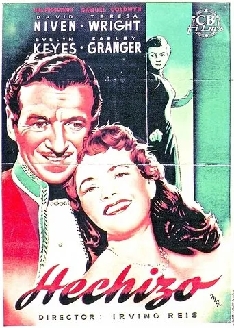 Póster de Hechizo (1948) con Shepperd Strudwick como Marchese Del Laudi