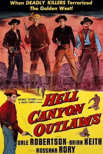 Póster de Hell Canyon Outlaws