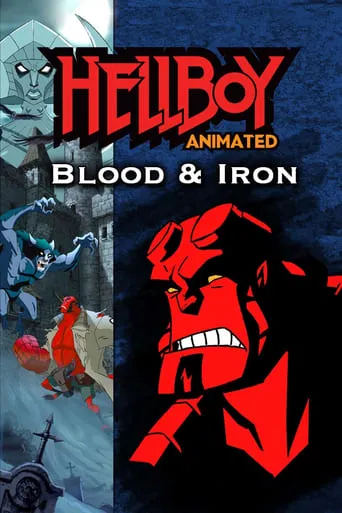 Póster de Hellboy Animado: Dioses y vampiros (2007) con J. Grant Albrecht como Oliver Trombolt (voice)