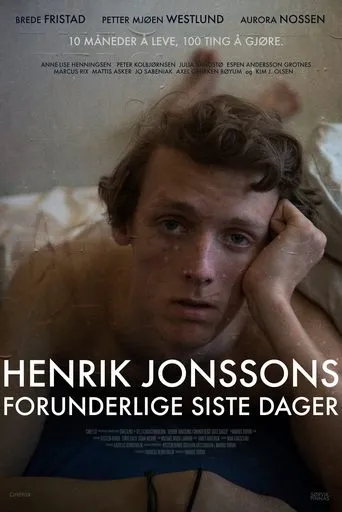 Póster de Henrik Jonssons forunderlige siste dager