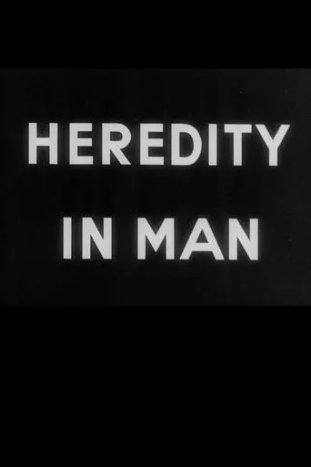 Póster de Heredity in Man