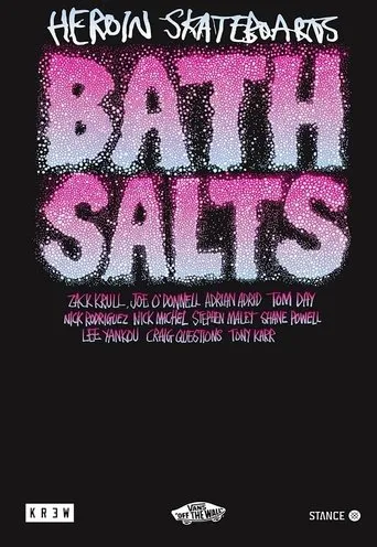 Póster de Heroin Skateboards: Bath Salts