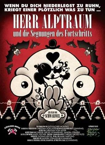 Póster de Herr Alptraum und die Segnungen des Fortschritts