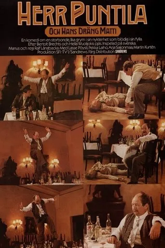 Póster de Herr Puntila och hans dräng Matti