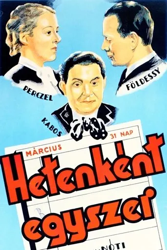 Póster de Hetenként egyszer láthatom