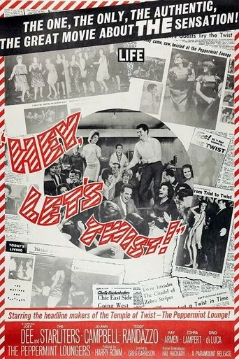 Póster de Hey, Let's Twist!