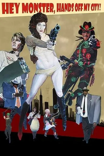 Póster de Hey Monster, Hands Off My City