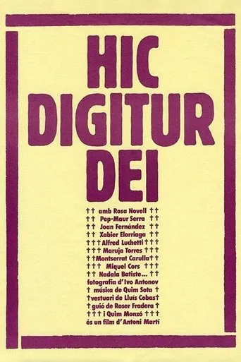 Póster de Hic Digitur Dei