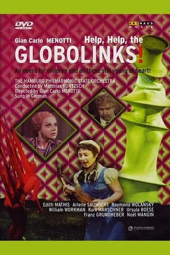 Póster de Hilfe, Hilfe, die Globolinks!