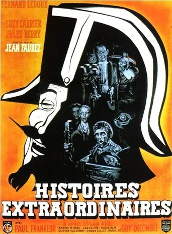 Póster de Histoires extraordinaires à faire peur ou à faire rire...