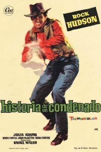 Póster de Historia de un condenado (1952) con Race Gentry como Young John Hardin
