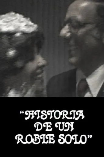 Póster de Historia de un roble solo