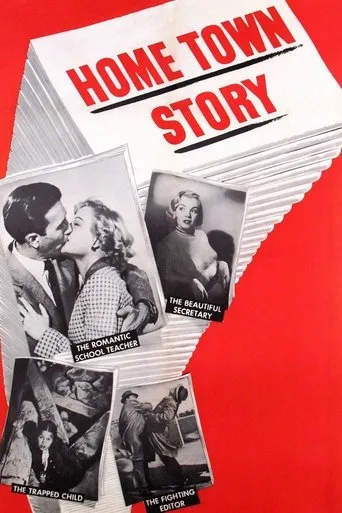 Póster de Historia de una ciudad (1951) con Glenn Tryon como Ken Kenlock