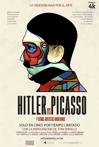 Póster de HITLER VS PICASSO Y OTROS ARTISTAS MODERNOS (2018) con Toni Servillo como Narrator