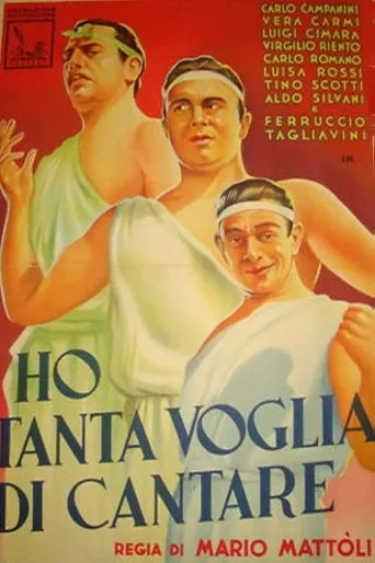 Póster de Ho tanta voglia di cantare