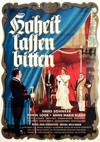 Póster de Hoheit lassen bitten