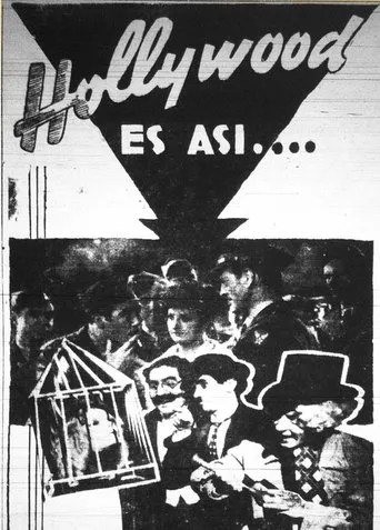 Póster de hollywood es así