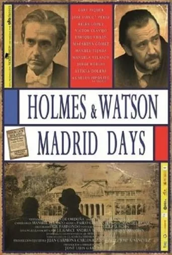 Póster de Holmes & Watson. Madrid Days (2012) con Juan Calot como Abberline