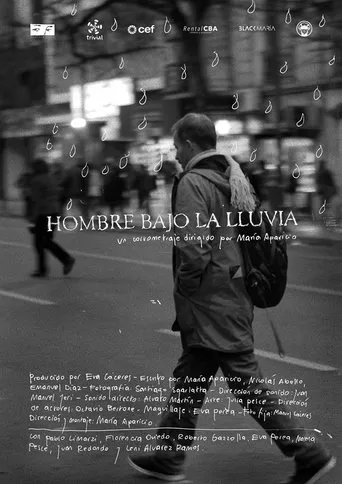 Póster de Hombre bajo la lluvia