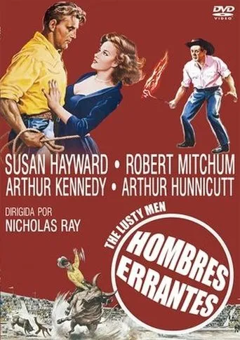 Póster de Hombres errantes (1952) con Sheb Wooley como Gambler with Buster (uncredited)