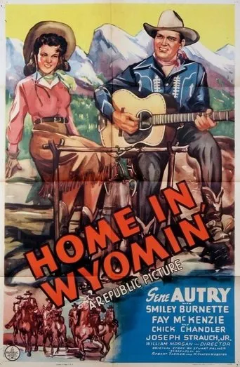 Póster de Home in Wyomin'