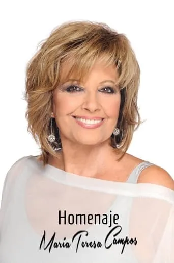 Póster de Homenaje María Teresa Campos
