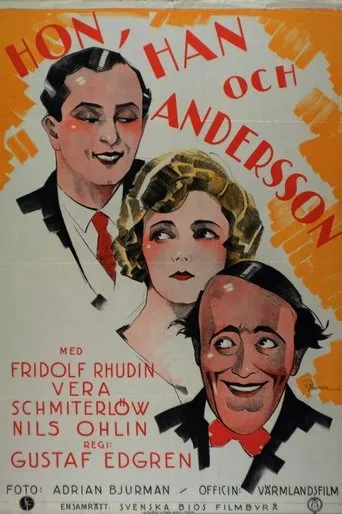Póster de Hon, han och Andersson